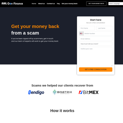 AML gov finance