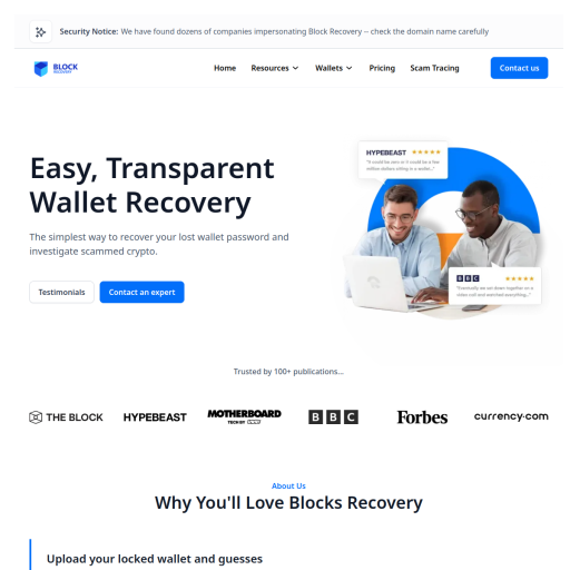 Crypto Asset Recovery