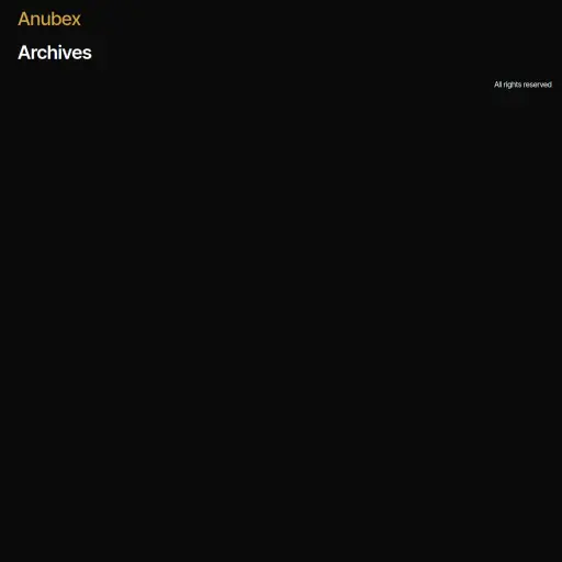 Anubex