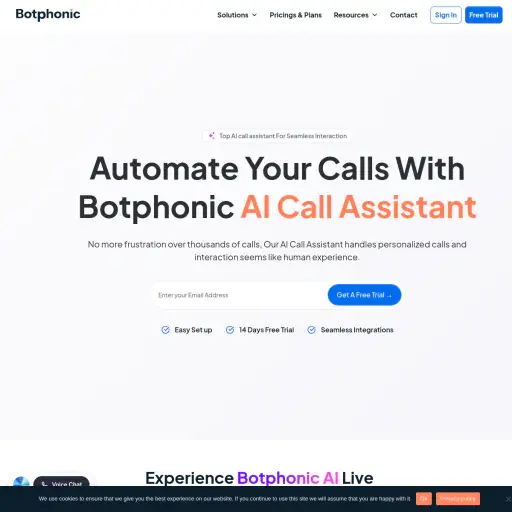 Botphonic The Ultimate AI Call Assistant Software